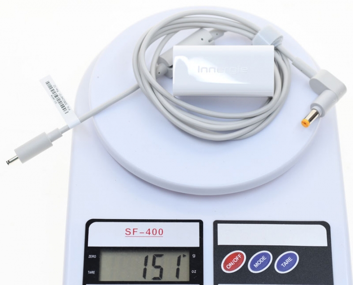 Innergie 65U迷你型65W筆電充電器開箱測試