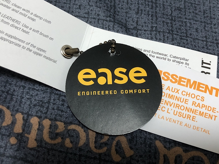 開箱 CATERPILLER SAFETY SHOES P722528  CAT 安全鞋