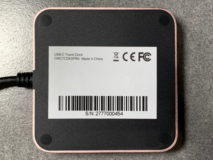 實用與質感兼具 OWC - USB-C travel dock 旅行用轉接器