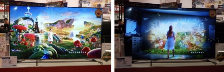 世貿電器展參觀,電視優惠還可以