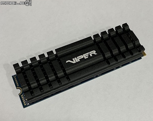 有散熱片的- Patriot Viper VPN100 512GB 簡單開箱
