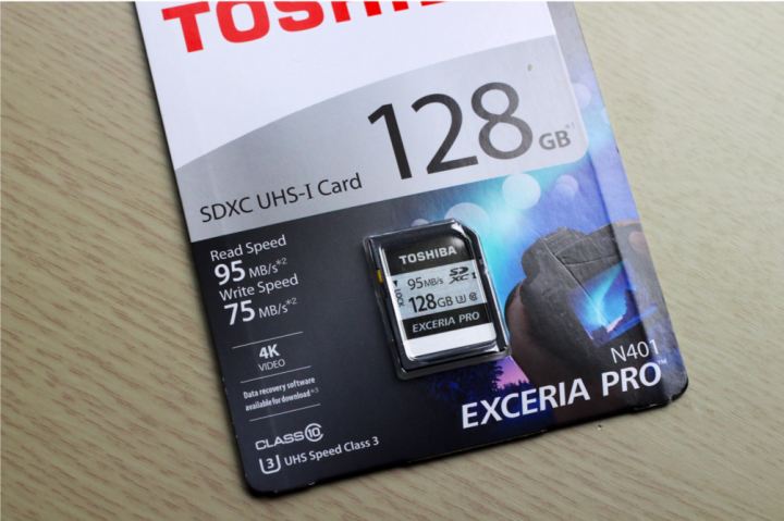 TOSHIBA SDXC U3 N401 & M303 記憶卡新手開箱體驗