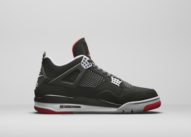 殺神戰靴首次回歸  Air Jordan IV “Bred”經典黑紅即將開售