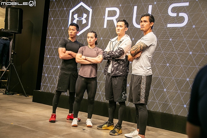 全新礦物纖維科技服裝「UA RUSH」  Team UA運動好手現身分享