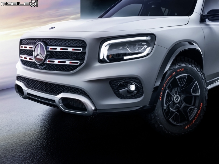 【情報】Mercedes-Benz GLB Concept首度亮相，定位5+2座SUV全新級距