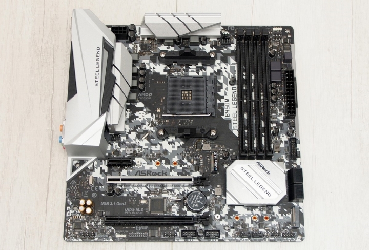 RGB 迷彩新風格 ASRock B450M Steel Legend 簡單開箱