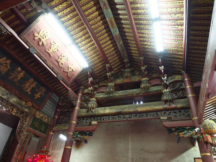 南投 草屯 登瀛書院 — 稻田中的清代學堂