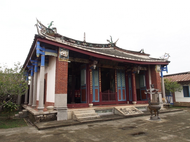 南投 草屯 登瀛書院 — 稻田中的清代學堂