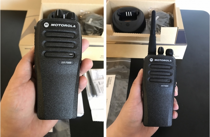 微開箱分享 Motorola XiR P3688 對講機~