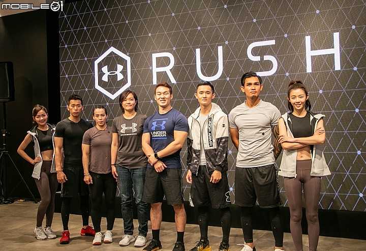 全新礦物纖維科技服裝「UA RUSH」  Team UA運動好手現身分享