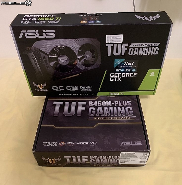 ASUS TUF-GTX1660TI-O6G-GAMING  升級簡單開箱