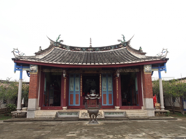 南投 草屯 登瀛書院 — 稻田中的清代學堂