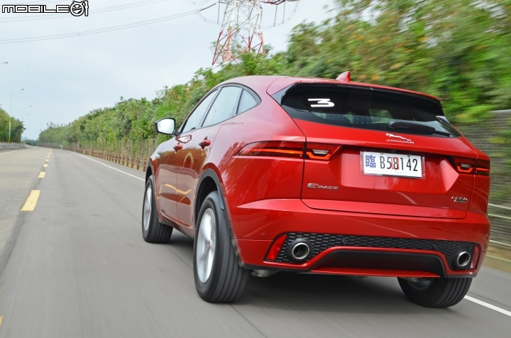 Jaguar E-PACE P250 R-Dynamic S試駕,獨具品味的優雅跑格休旅
