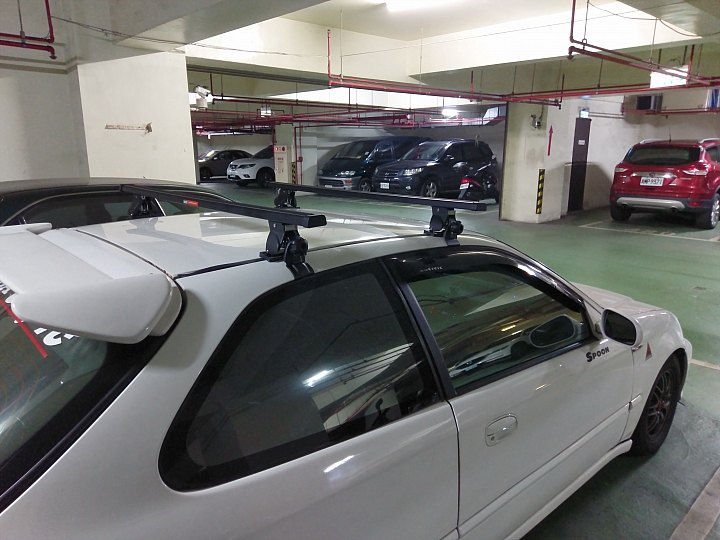 TravelLife 車頂架 feat.Civic K8 3D