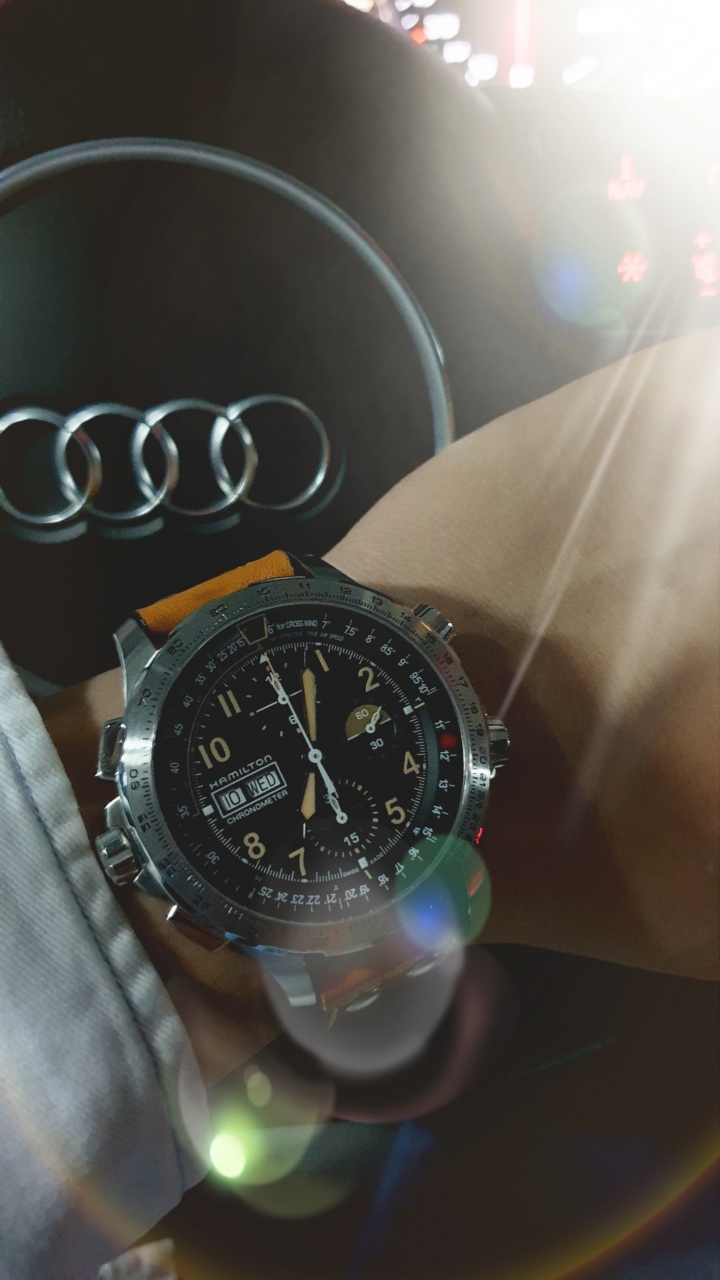 〔開箱〕漢米爾頓 卡其航空系列 DAY DATE AUTO CHRONO