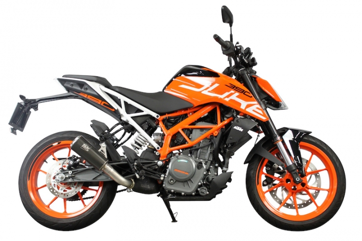 KTM 390 DUKE 入手心得及 TSR slip on 鈦中尾段排氣管開箱