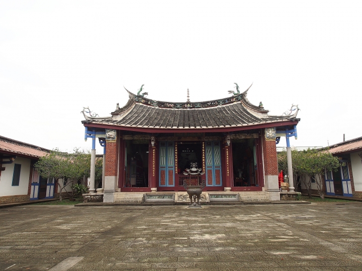 南投 草屯 登瀛書院 — 稻田中的清代學堂