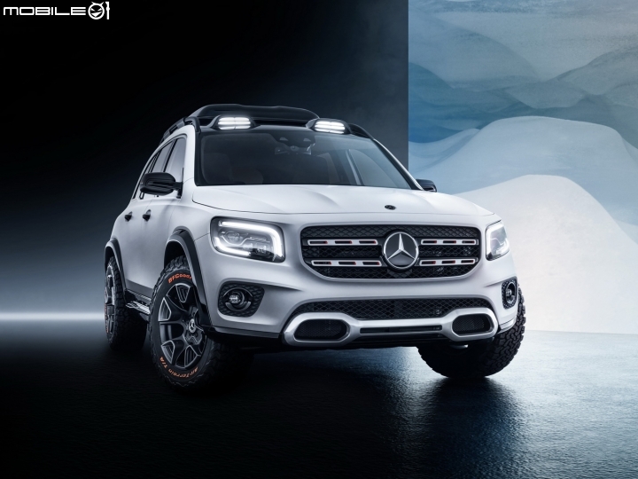 【情報】Mercedes-Benz GLB Concept首度亮相，定位5+2座SUV全新級距