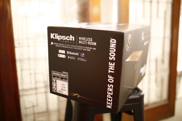 古典造型 KLIPSCH THE THREE 無線喇叭