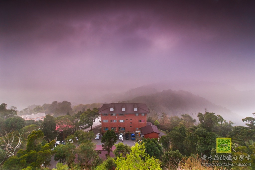 苗栗三義景點~雲洞山莊雲海晨昏攝影