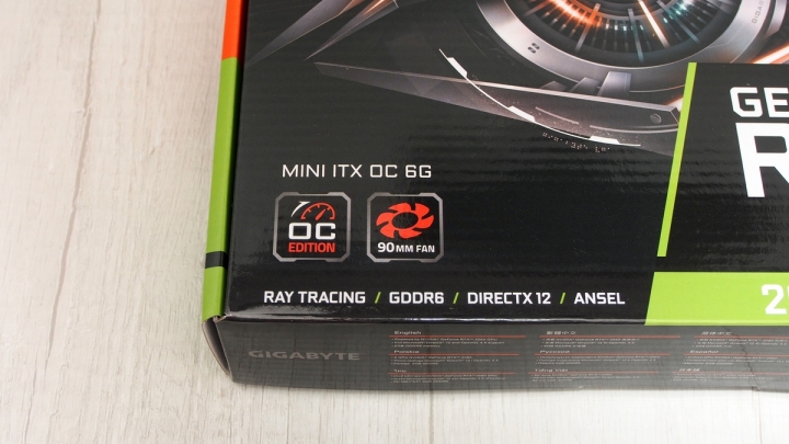 小機殼救星 Gigabyte GeForce RTX 2060 IXOC 6G 簡單開箱