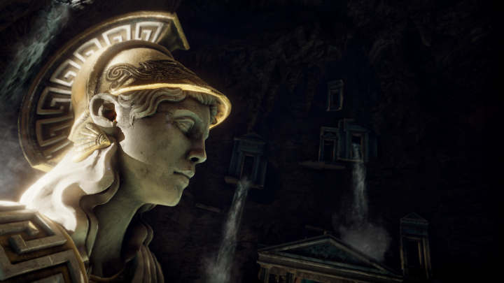戴上VIVE體驗Ubisoft VR作品《穿越梅杜莎之門》,從Viveland穿越至古希臘展開解謎冒險之旅!