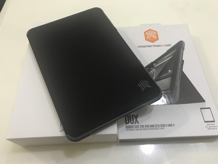 STM DUX PLUS 360保護殼+ipad mini 5th 簡易開箱
