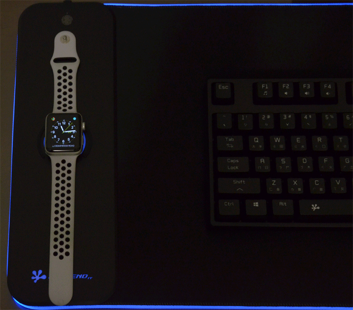 《 B.FRIEND MP20 手機無線充電RGB電競滑鼠墊 》燃燒吧!小宇宙~