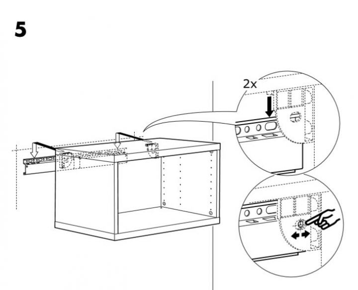請問關於IKEA BESTA吊櫃的上牆機構