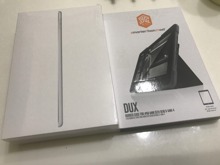 STM DUX PLUS 360保護殼+ipad mini 5th 簡易開箱