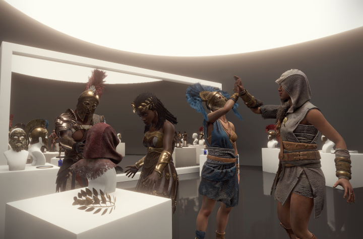 戴上VIVE體驗Ubisoft VR作品《穿越梅杜莎之門》,從Viveland穿越至古希臘展開解謎冒險之旅!
