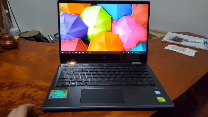 HP 筆電開箱文 Pavilion x360 14-dh0003TX