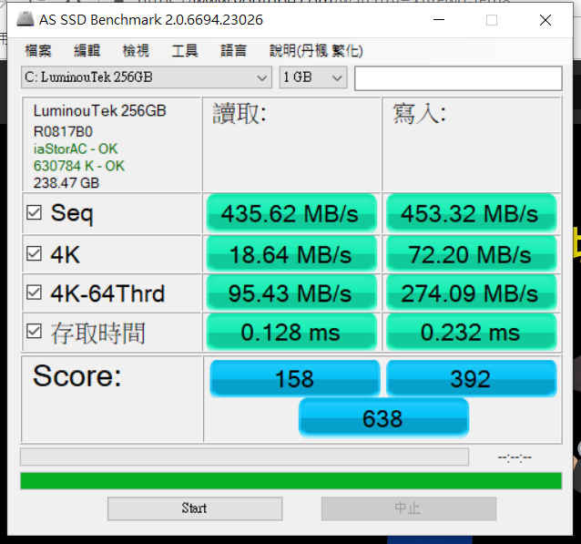 Luminoutek SSD 大陸製SSD分享