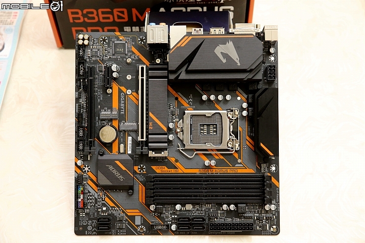 技嘉 B360M AORUS PRO (PUBG Lite 入門測試