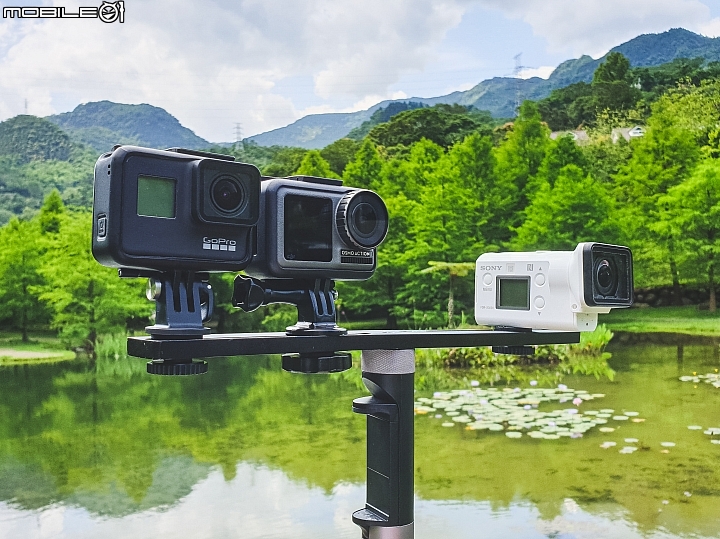 DJI Osmo Action 深度評測！HERO7 Black / FDR-X3000 同台較勁！