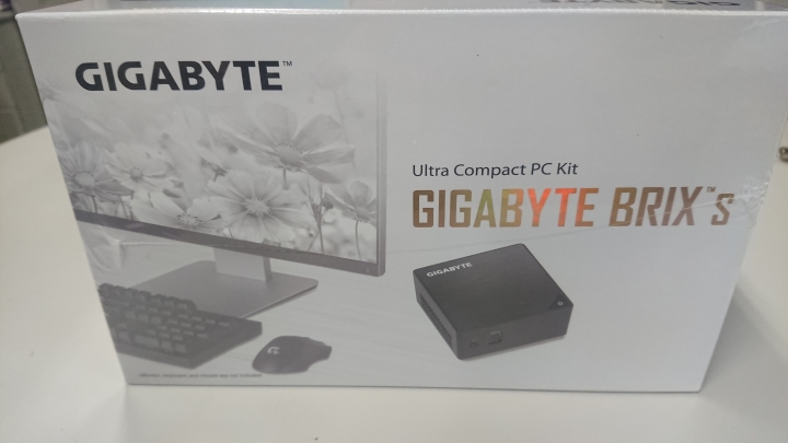 Gigabyte BRIX s開箱(GB-BLPD-5005 BWTW)