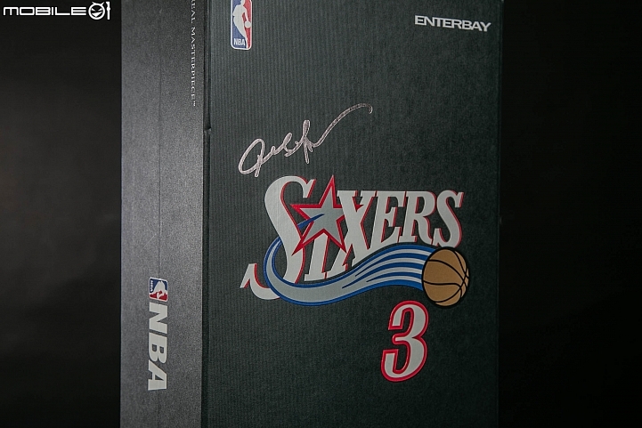 NBA戰神開箱 ENTERBAY Allen Iverson 1/6公仔開箱分享