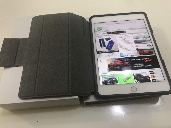 STM DUX PLUS 360保護殼+ipad mini 5th 簡易開箱