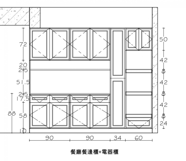 老屋翻新,麻煩各位大大提供廚房、餐廳空間規劃建議。