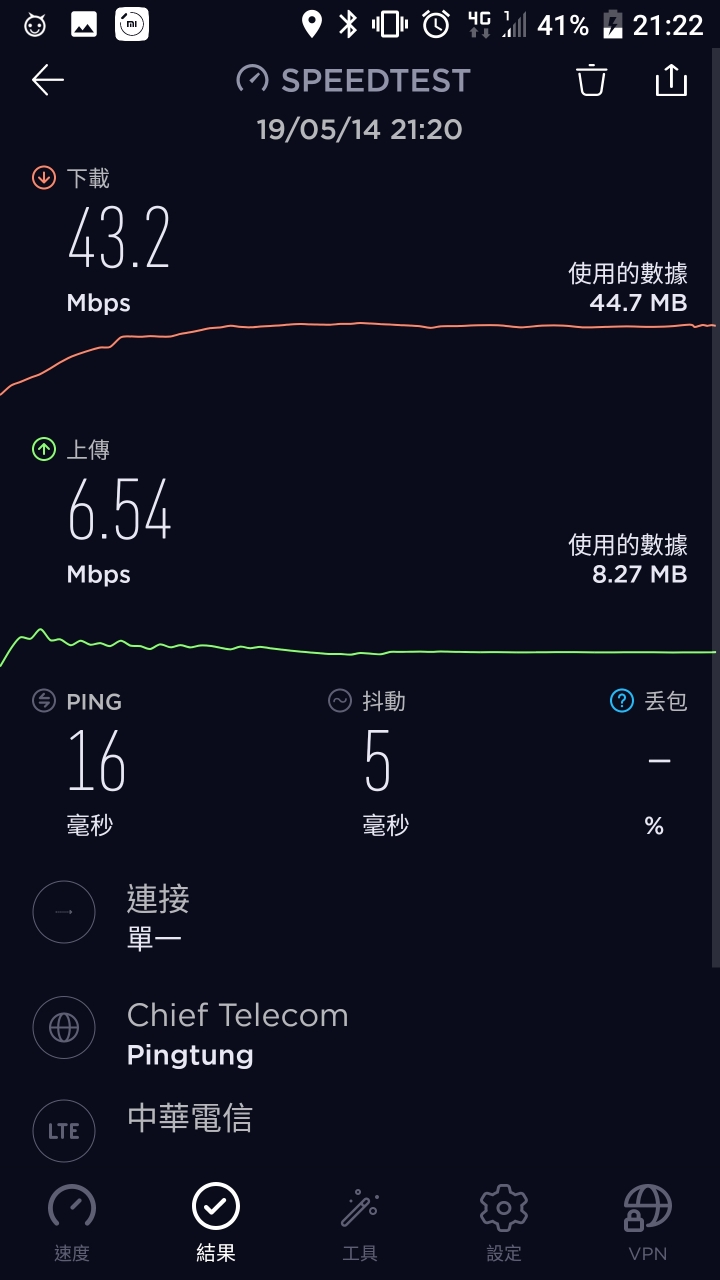 亞太的網速跟訊號也太悲劇