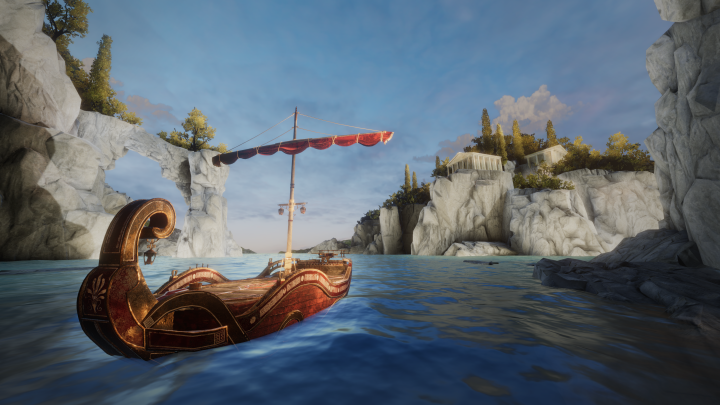 戴上VIVE體驗Ubisoft VR作品《穿越梅杜莎之門》,從Viveland穿越至古希臘展開解謎冒險之旅!