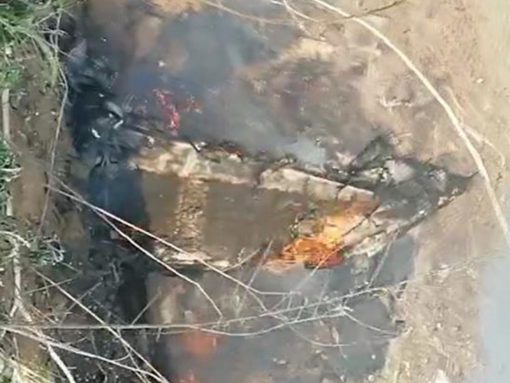 影片曝光!中國再傳軍機墜落高樓旁炸出大火球