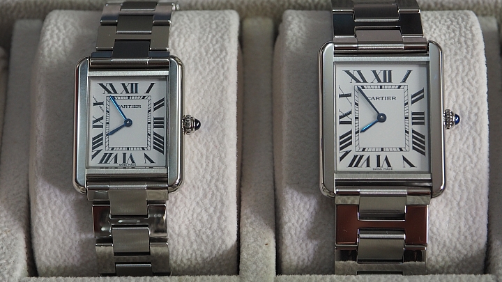 Cartier Tank Solo對錶入手