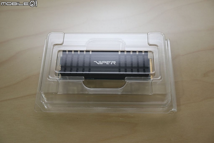高效能,散熱片輔助 Patriot 博帝 VIPER VPN100 1TB 開箱