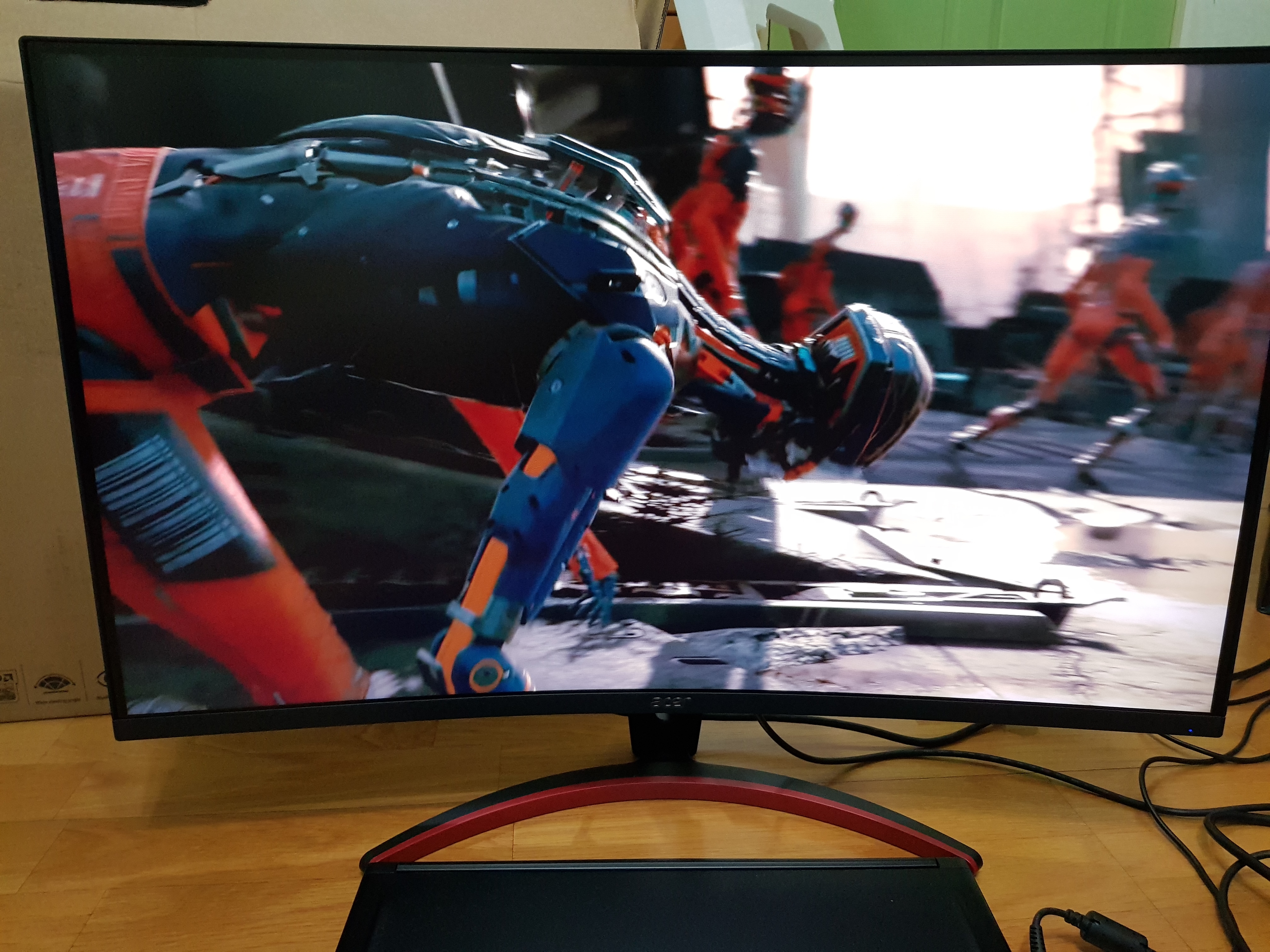 【小宅開箱】首發評價 acer ED323QUR A 31.5吋 VA曲面螢幕 平價之王 帶給使用者均衡體驗