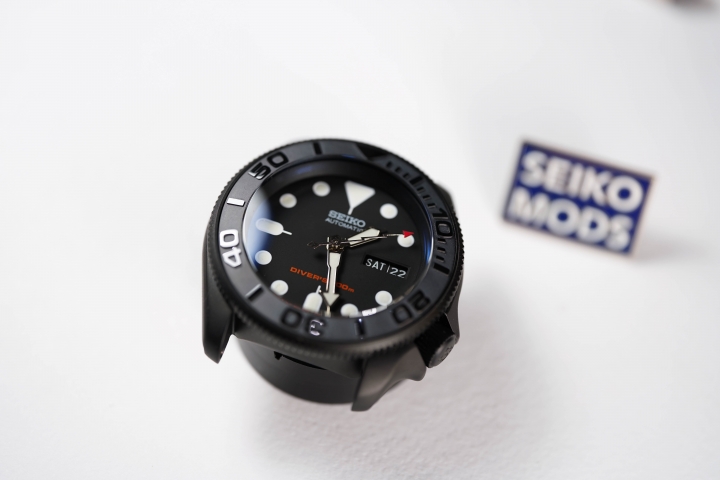 【組錶開箱】SEIKO SKX007 純黑樣式 Black Edition