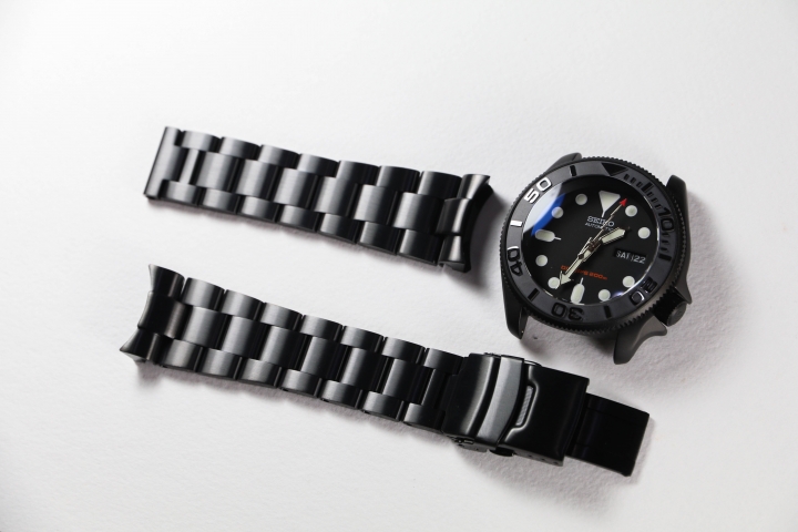 【組錶開箱】SEIKO SKX007 純黑樣式 Black Edition