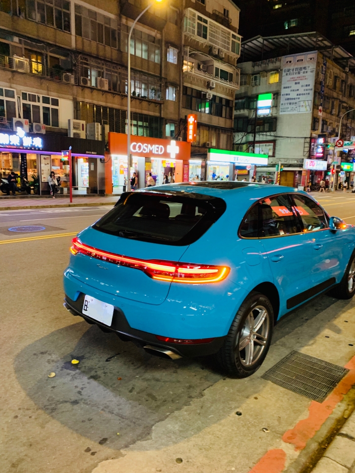 新款聲浪 感性選擇All New Macan 邁阿密藍 開箱分享