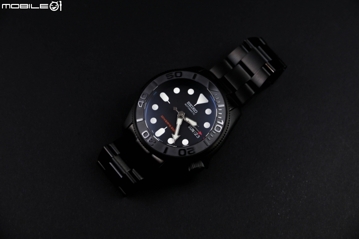 【組錶開箱】SEIKO SKX007 純黑樣式 Black Edition