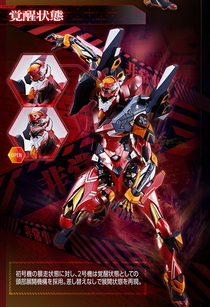 BANDAI「METAL BUILD」《新世紀福音戰士》貳號機登場!荷包君不能逃啊